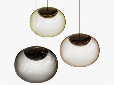 Pendant light La Mariee 3D model