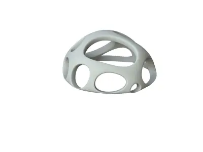 SciFi Cube Object No 55918 Low Poly Shape Low-poly 3D model
