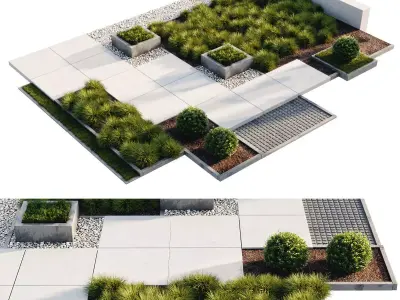 Entry group 3D model