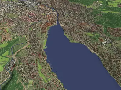 Zurich Switzerland - city and urban