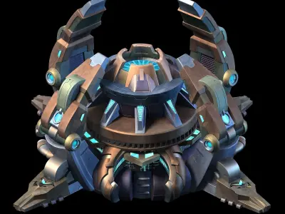 Space-photon generator 01 3D model