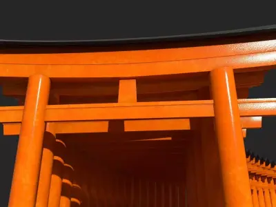 Fushimi Inari Shrine 3D model