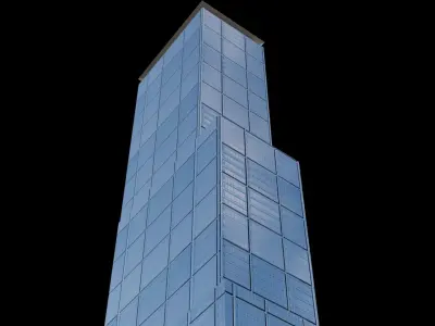 Hudson Yards 50 - NYC Low-poly 3D model