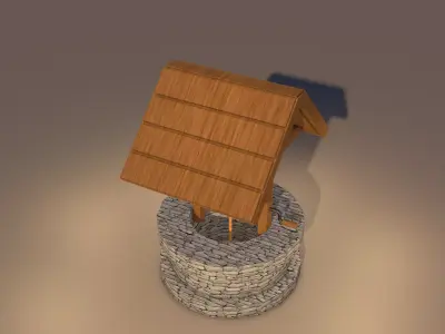 old well 3D model