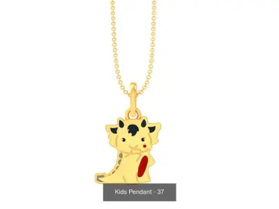 8 Tiger baby pendant charms pack