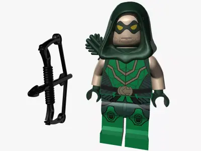 LEGO Green Arrow 3D model