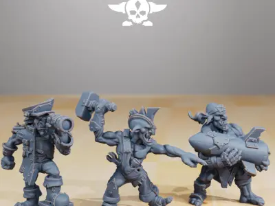 Orkaz Mega Steppa 3D print model