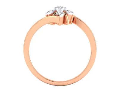 Women Ring Render 3dm STL MTL SLC JCD OBJ FBX Details 3D print model purchase
