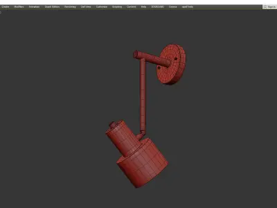 INGDIS SCONCE Low-poly 3D model