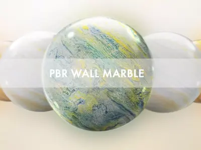 PBR Wall Marble Texture