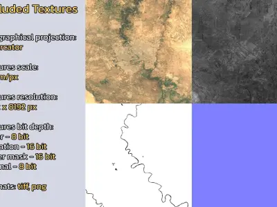 Baghdad Iraq City Landscape 3D Model 3D model