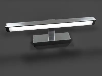Bathroom Wall Light V02 - High Poly 3D model