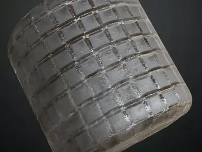 Diamond Metal Plate PBR Seamless Texture 2