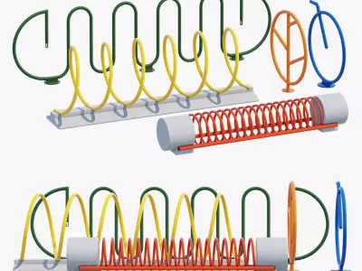 Metalco bicycle 3D model