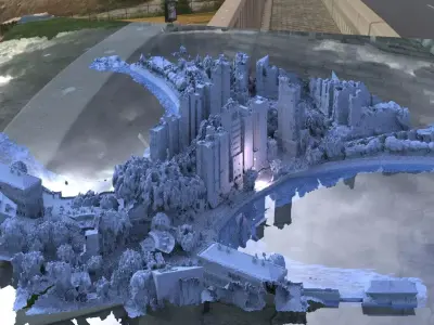 Port Beach  3D model