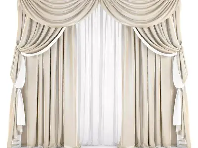 Curtain 3D model 59 3D model