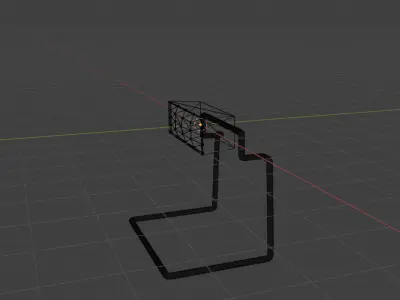standing work light Free 3D model