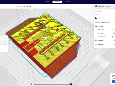 scifi kitbash 1 3D print model