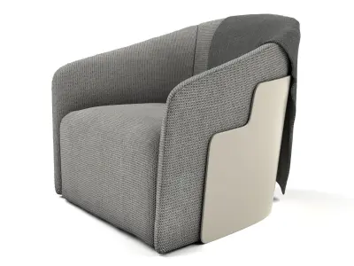 Universal Furniture - Nina Magon Swivel Chair 3D model