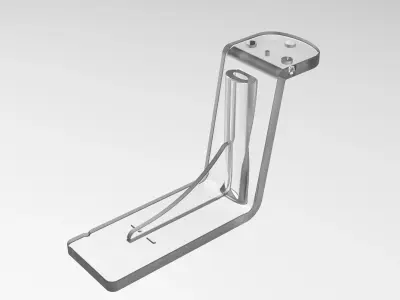 Dental Chinrest 1 3D print model
