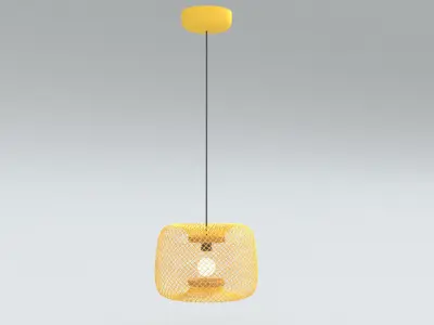 laos Amazonia Artefacts 03 Luminaria Baniwa 3D model