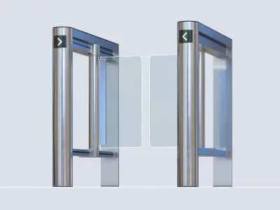 Swing Turnstile Easy Gate SG1000 3D model