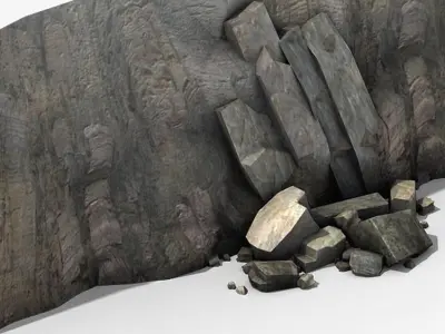 War Corps - Stone 01 3D model