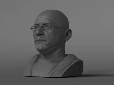 Brian Glover - Andrews - Alien 3 3D print model