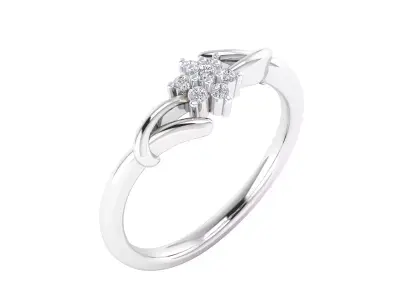 Women Ring Render 3dm STL MTL SLC JCD OBJ FBX Details 3D print model 18