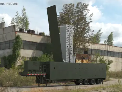  US Army Typhon Missile Launcher Rigged 