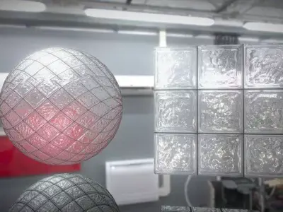 Block-Glass - Texture Set - 2 Texture