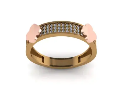 light gram ring-8 3D print model