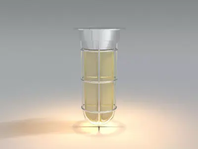 laos Warehouse Lamp 3D model