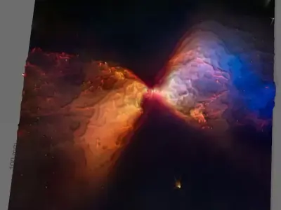 L1527 IRS JAMES WEBB PICTURE 3D SOFTWARE ANALYSIS 3D print model