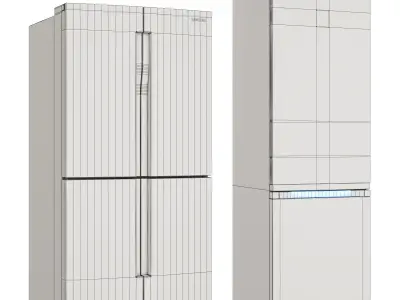 Samsung Fridge 3D model