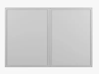 Balcony Door and Windows 02 3D model