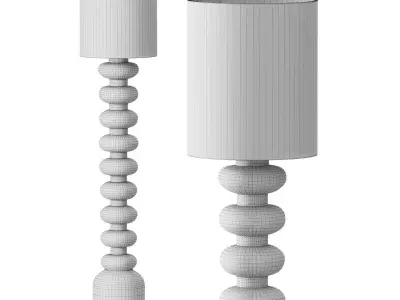 Leona Floor Lamp 3D model