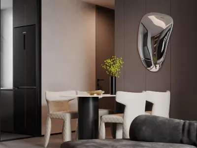 apartment interior scenes  3D model get