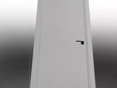 StandardDoor Free low-poly 3D model