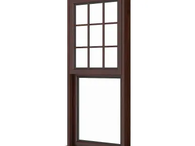 Wooden Window 14 3D model