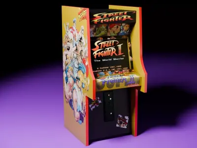 Arcade Machine 3D model
