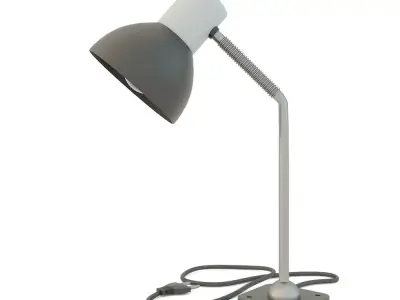 Industrial Table Lamp 3D model