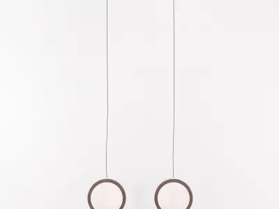 Pendant Lamp O-Wood 3D model