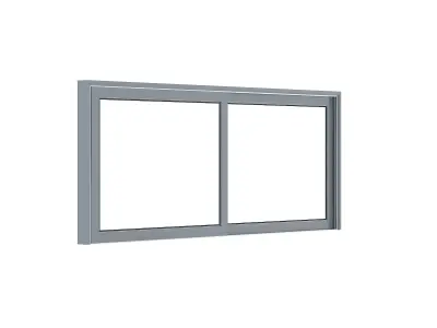 Metal Window 09 3D model