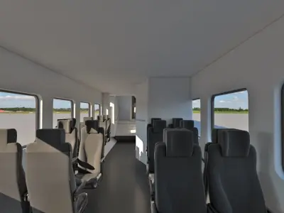 Stadler Dosto Passenger Train 3D model