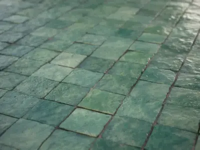 Roman Antique Handmade Ceramic Tiles Texture