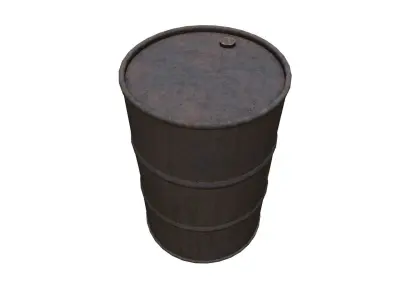 barrel Low-poly 3D model