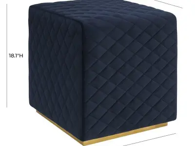 Wasson Cube Ottoman 3D model