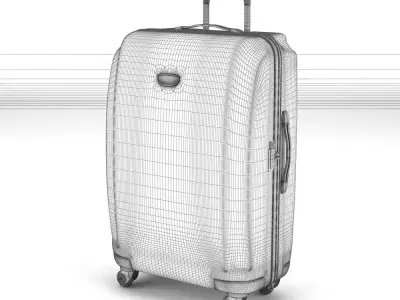 Suitcase samsonite spinner luggage 3D model