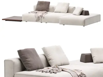 Niveaux Modular Sofa By Lema 3D model